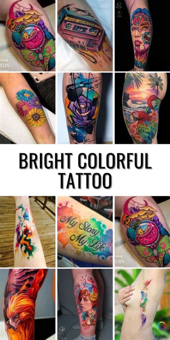 Colourful Tattoos