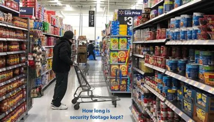 How Long Does Walmart Keep Security Footage