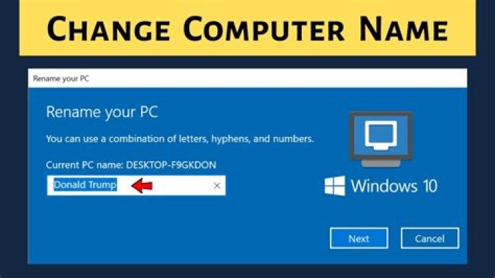 Pc name - How To Discuss